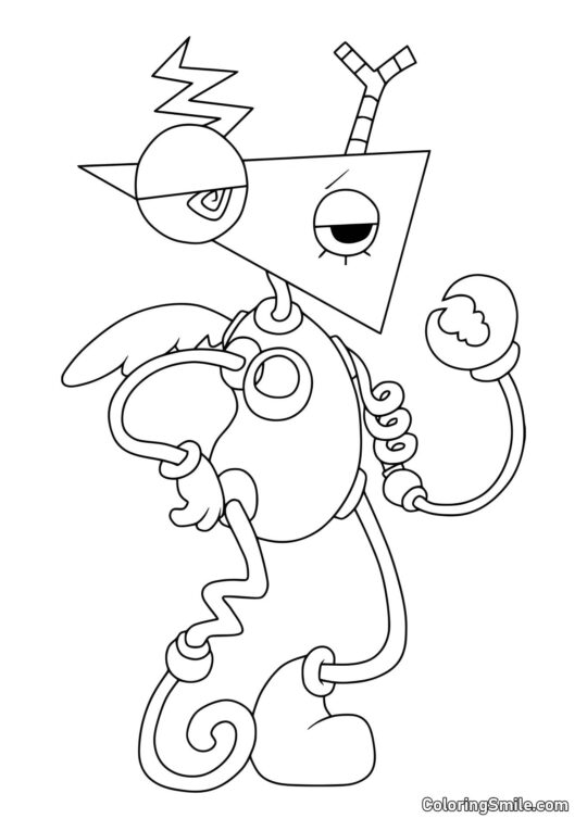 Wolfischer Zubl - Ausmalbild