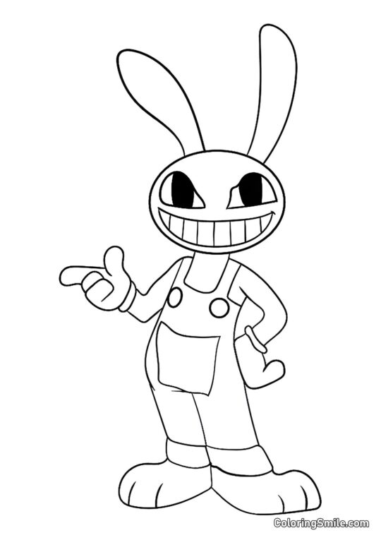 Nagly Jacks - Ausmalbild