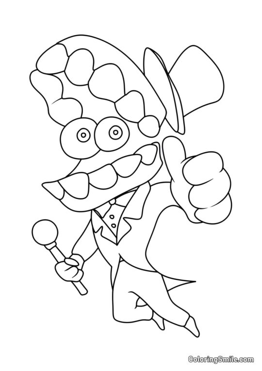 Künstliche Intelligenz Keyn - Ausmalbild