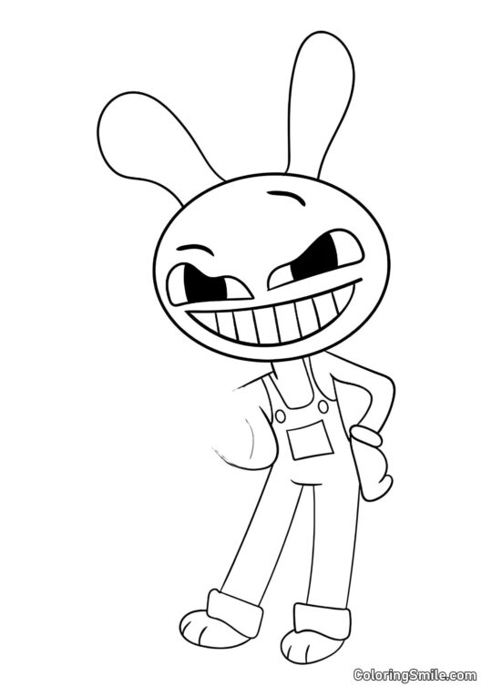 Derzkiy Jacks - Ausmalbild