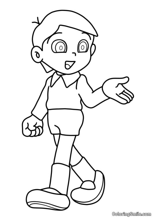 Hidetoshi Dekisugi - Ausmalbild