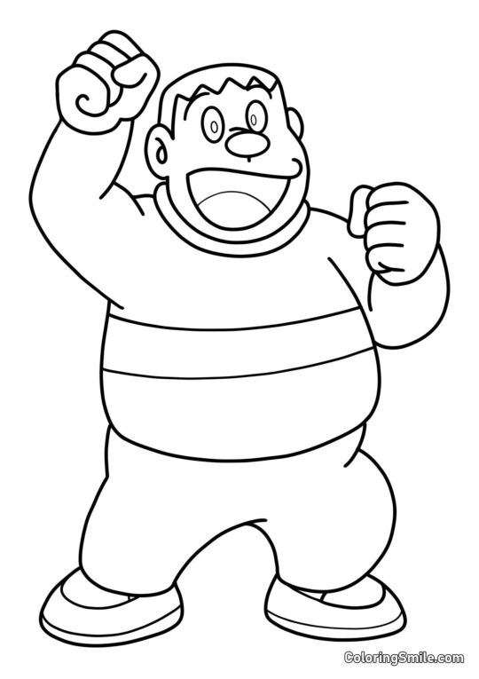 Takeshi Gouda - Ausmalbild