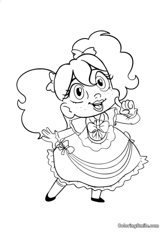 Poppy Playtime Puppe Poppy Playtime Puppe - Ausmalbild