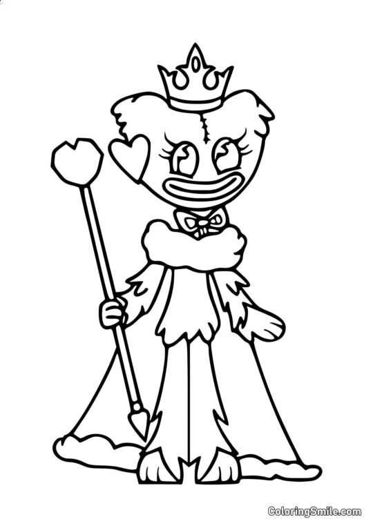 Kissy Missy Königin Kissy Missy Königin - Ausmalbild