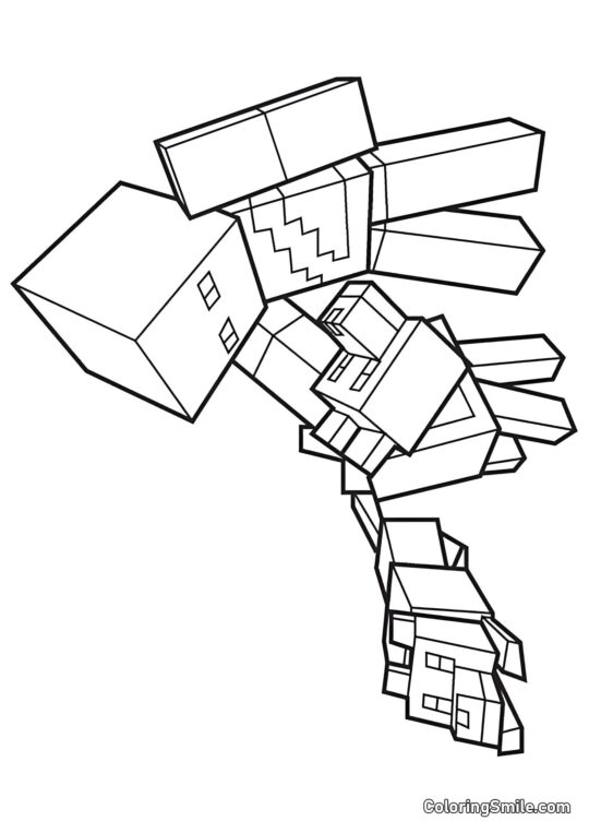 Spieler mit Wölfen Spieler mit Wölfen - Ausmalbild