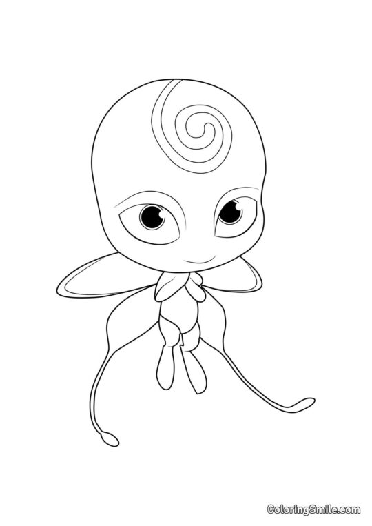 Nooroo — Übertragungs-Kwami - Ausmalbild