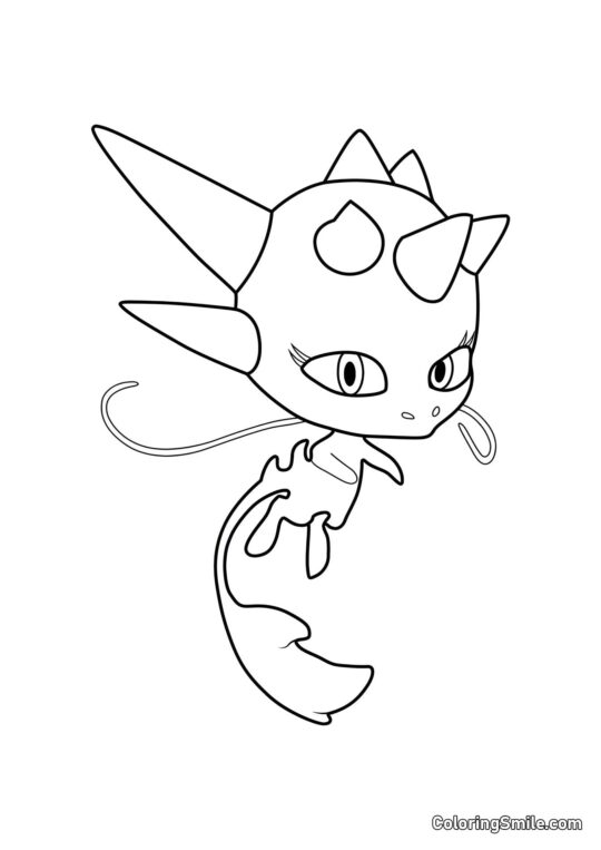 Longg — Perfektions-Kwami - Ausmalbild