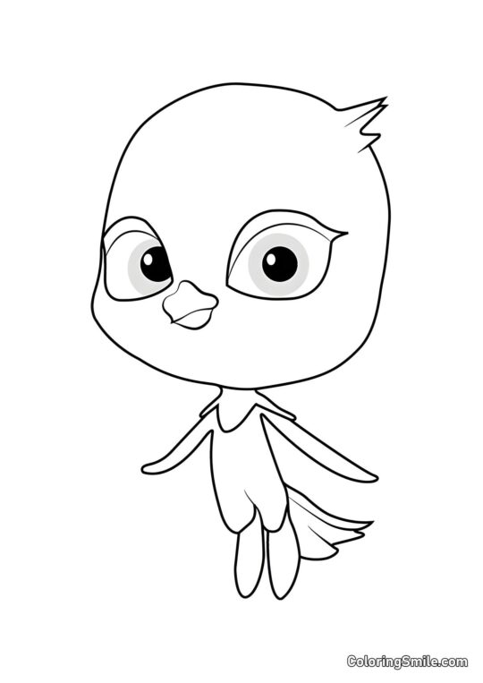 Liiri — Freiheits-Kwami - Ausmalbild