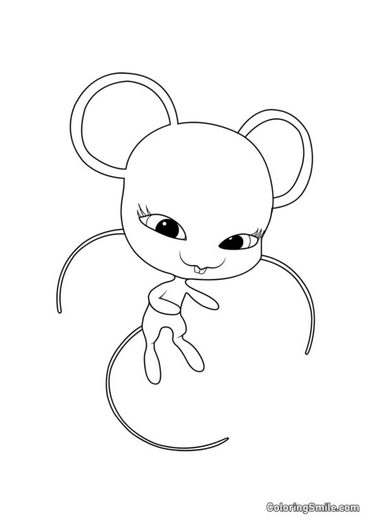 Mullo — Multiplikations-Kwami - Ausmalbild