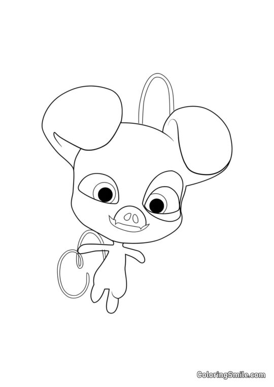 Daizzi — Freuden-Kwami - Ausmalbild