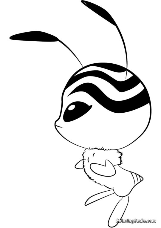 Pollen Kwami - Ausmalbild