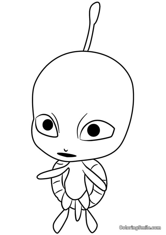 Wayzz Kwami - Ausmalbild