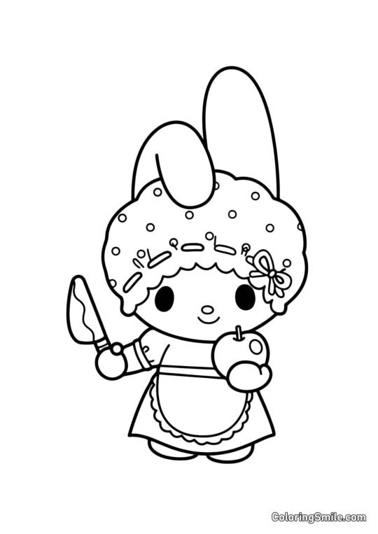 Mama My Melody - Ausmalbild