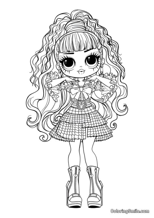 LOL OMG Prisma - Ausmalbild