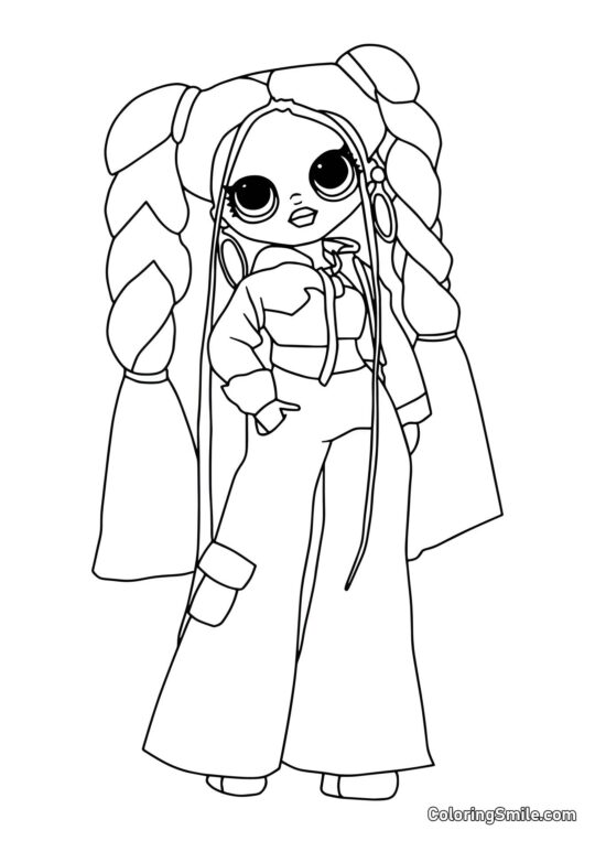 Hanilicious LOL OMG Remix - Ausmalbild