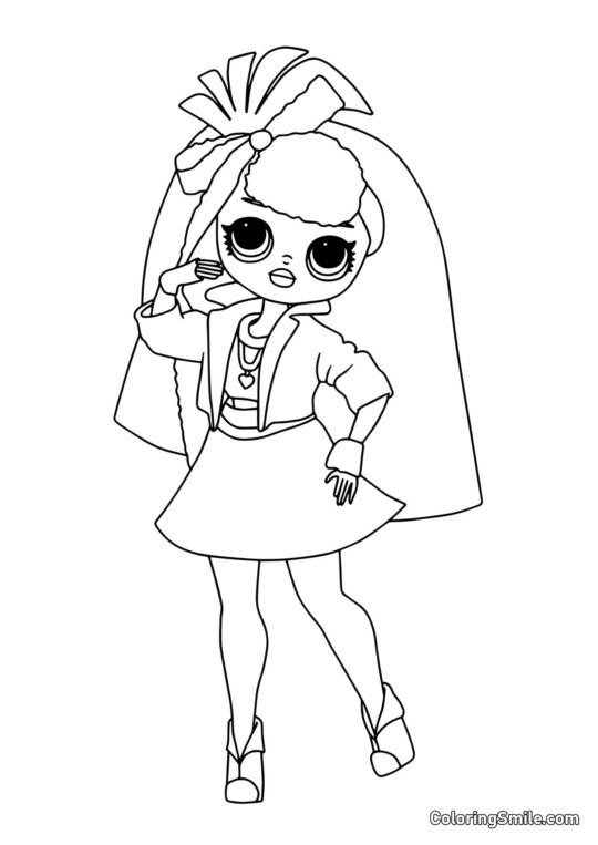 Pop B.B. LOL OMG Remix - Ausmalbild