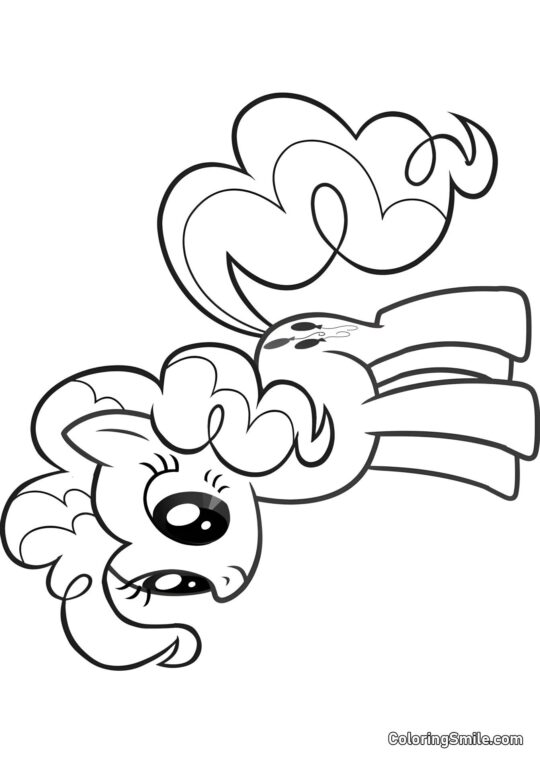 Pinkie Pie - Ausmalbild