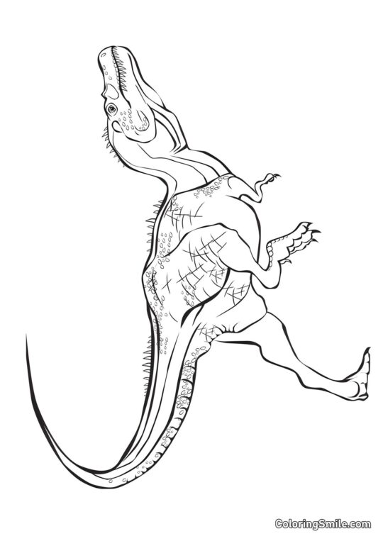 Tyrannosaurus - Ausmalbild