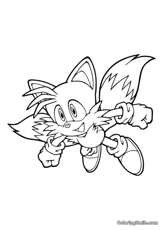 Cooler Miles - Ausmalbild