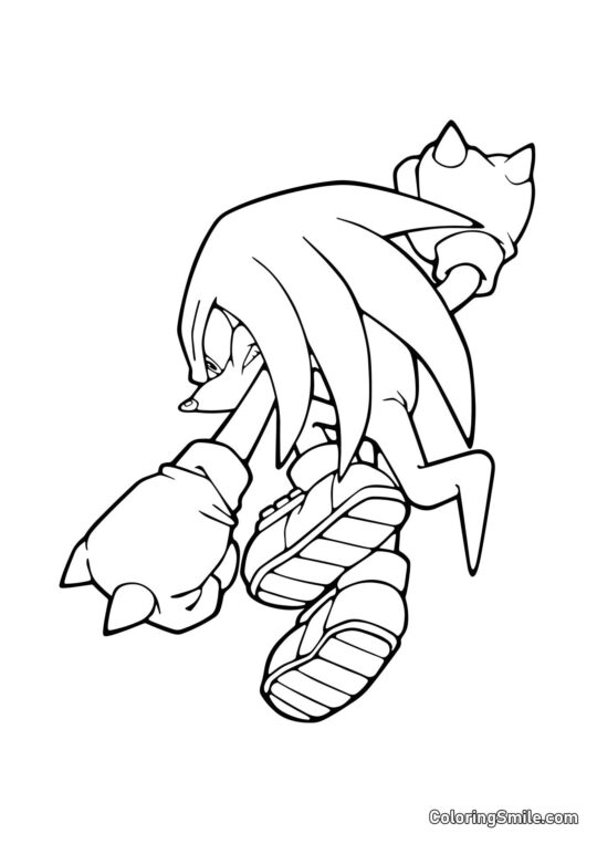 Wächter des Master-Emeralds - Ausmalbild