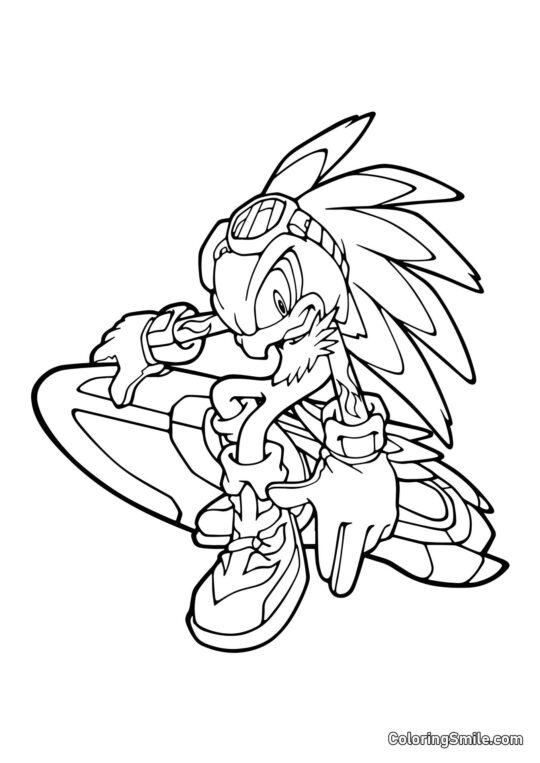 Hawk Jet - Ausmalbild