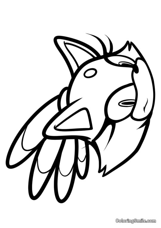 Blaze die Katze - Ausmalbild