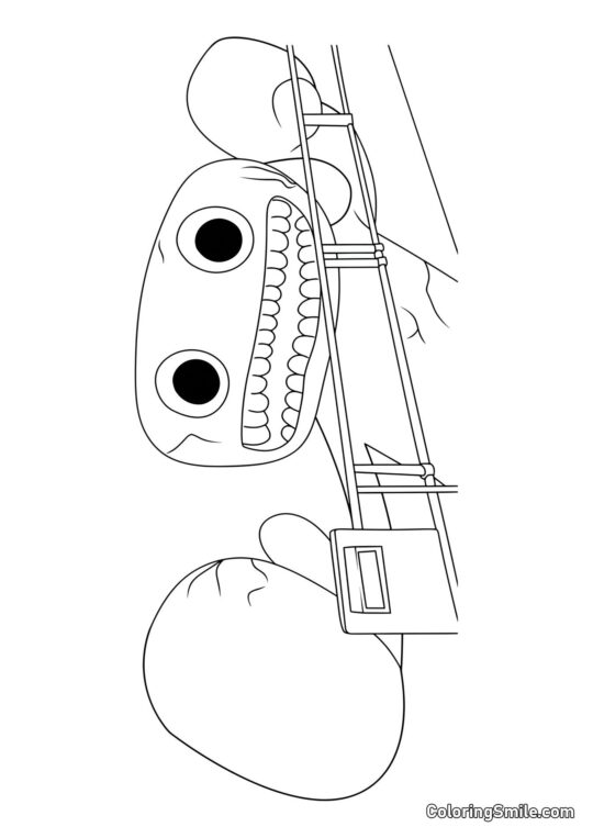 Riesiger Jumbo Josh - Ausmalbild