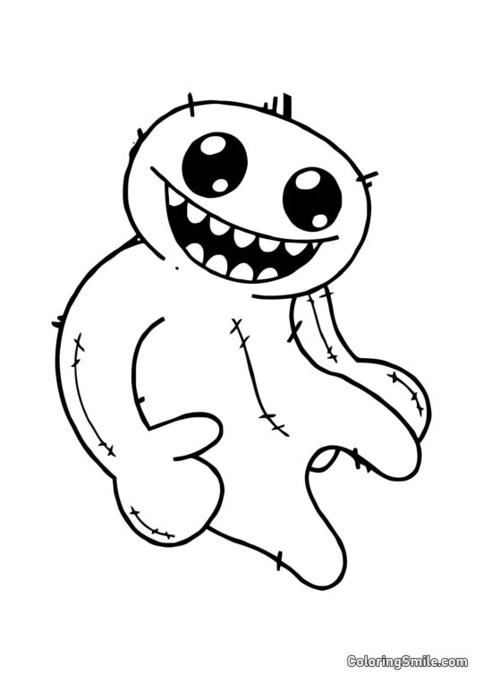 Süßer Jumbo Josh - Ausmalbild