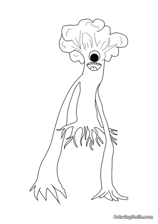 Langer Victor aus dem Banban Kindergarten - Ausmalbild