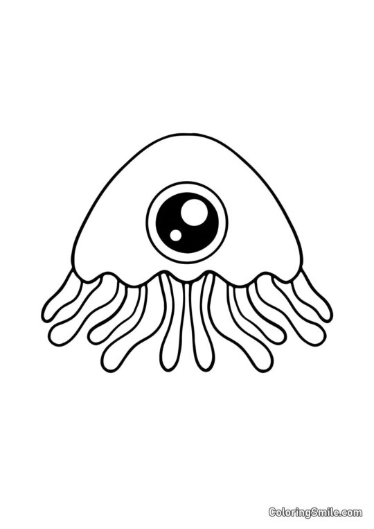 Kawaii Stinger Flynn aus dem Banban Kindergarten - Ausmalbild