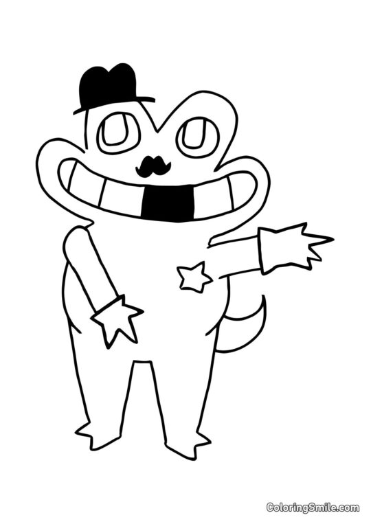 Detektiv Sheriff Jeff - Ausmalbild