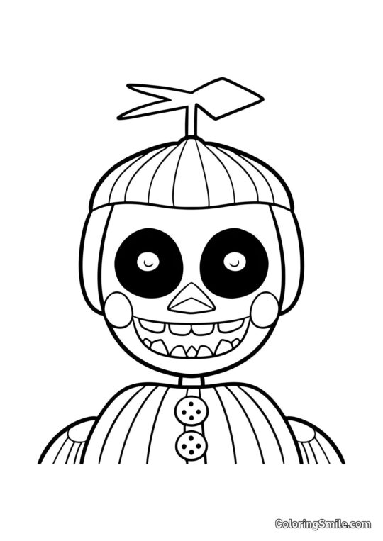 Phantom Balloon Boy - Ausmalbild