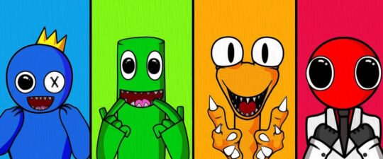 Rainbow Friends Ausmalbilder