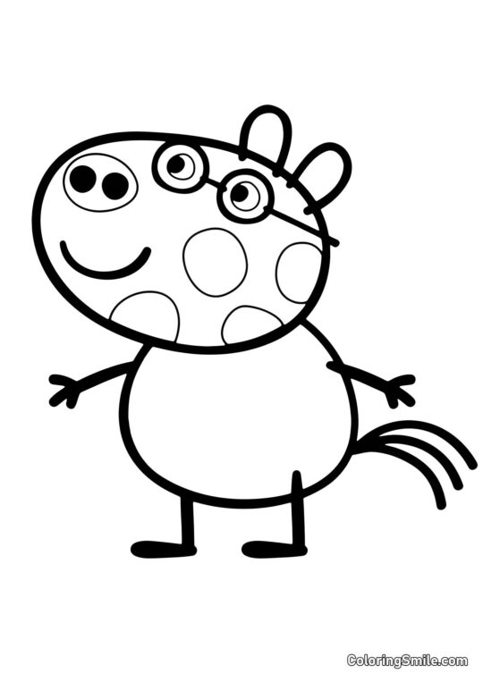 Pedro Pony - Ausmalbild