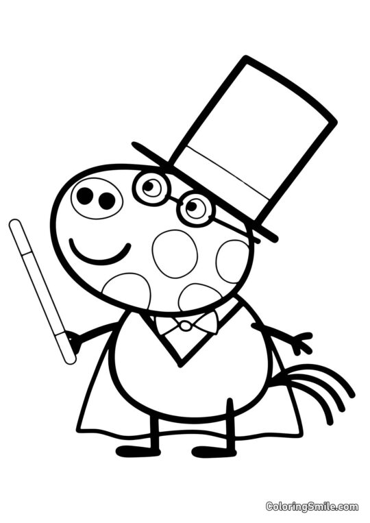 Pedros Magie - Ausmalbild