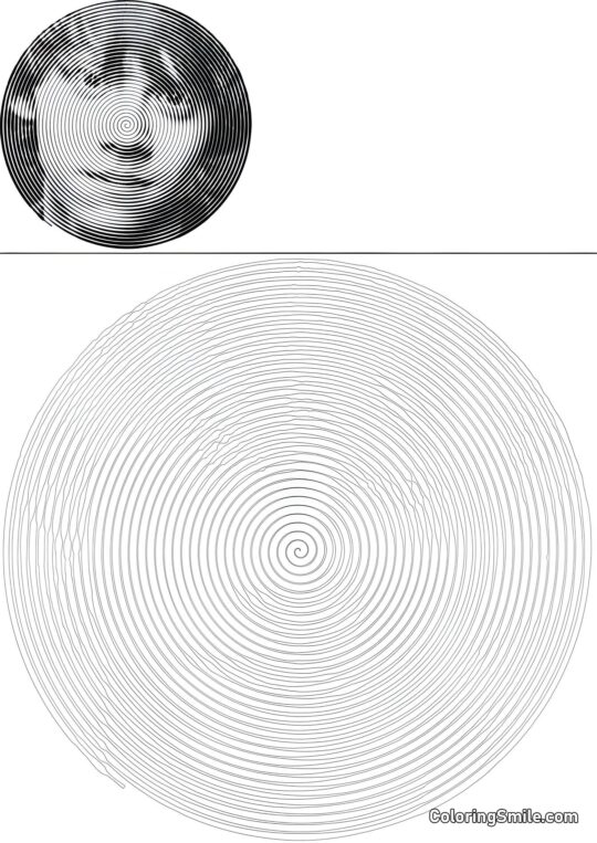 Spiral Ron Weasley - Ausmalbild