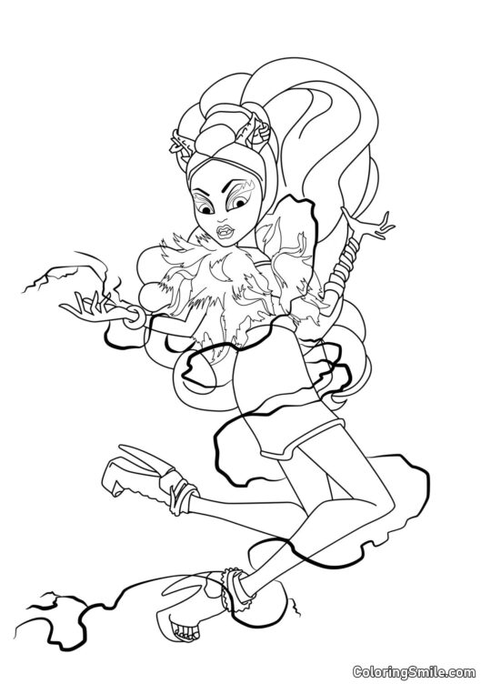 Clawvenus (Clawvenus) - Ausmalbild