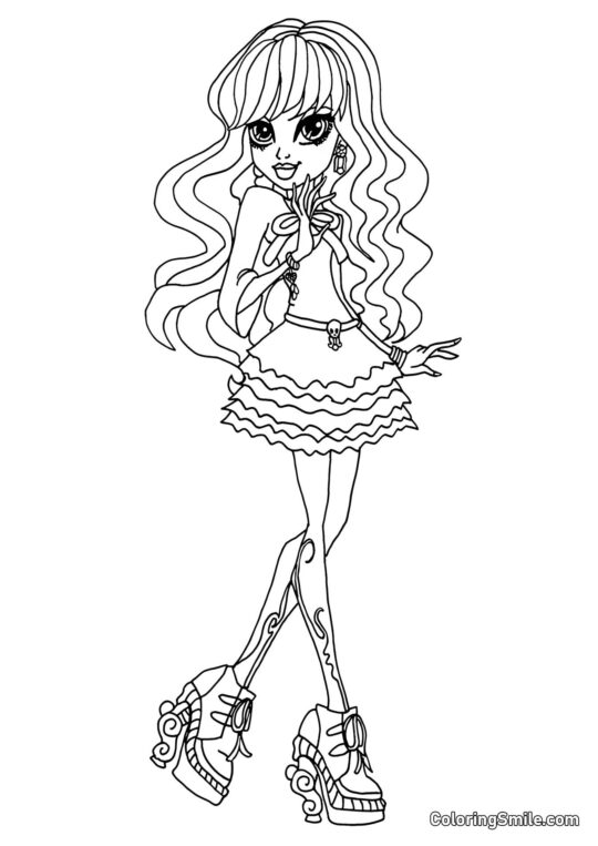 Twyla von Monster High - Ausmalbild