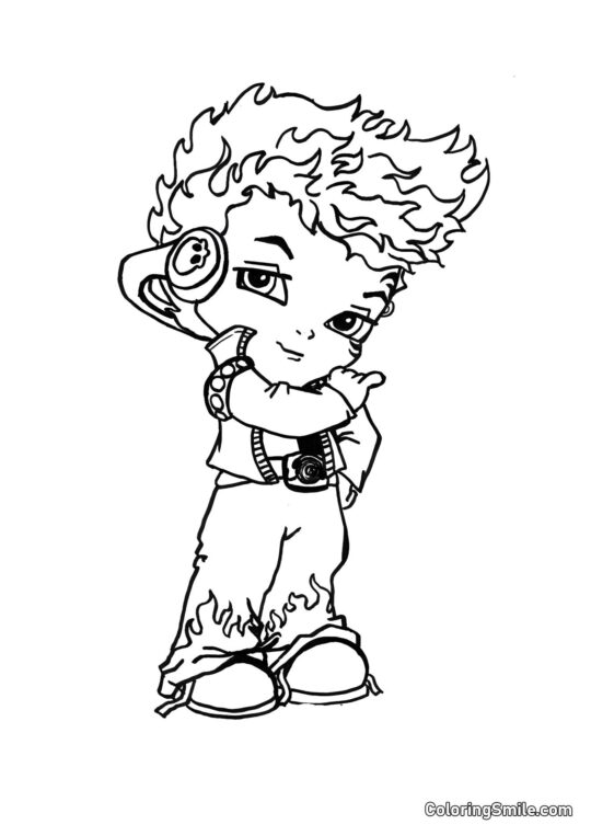 Kleiner Holt Hyde - Ausmalbild