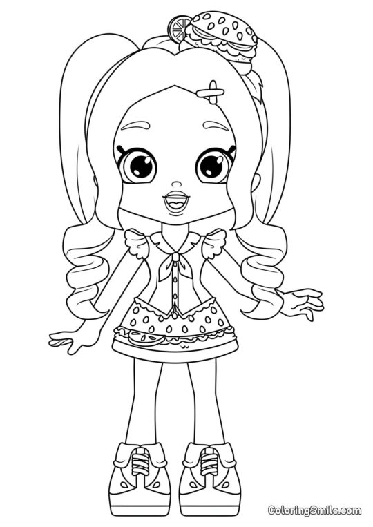 Chelsea Cheeseburger - Ausmalbild