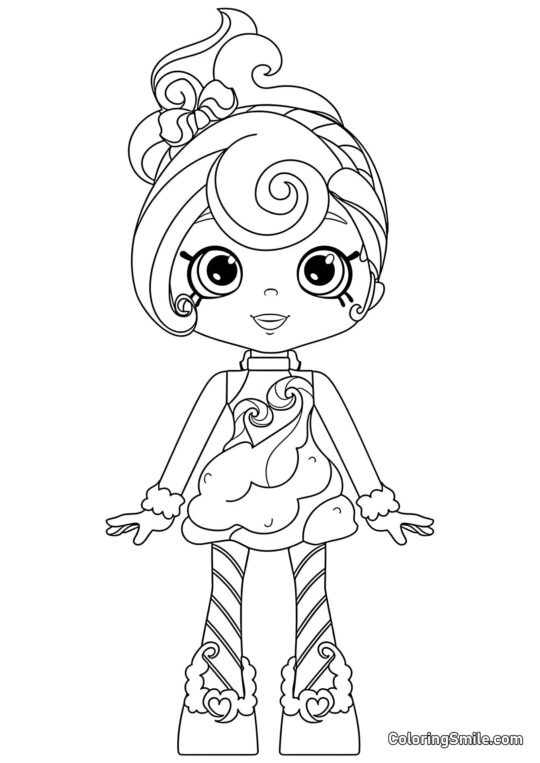 Süßigkeiten - Ausmalbild