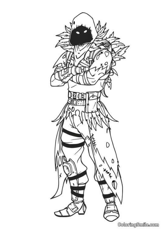 Fortnite Rabe Fortnite Rabe - Ausmalbild