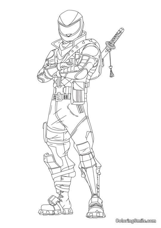 Fortnite Rutschbahn Fortnite Rutschbahn - Ausmalbild