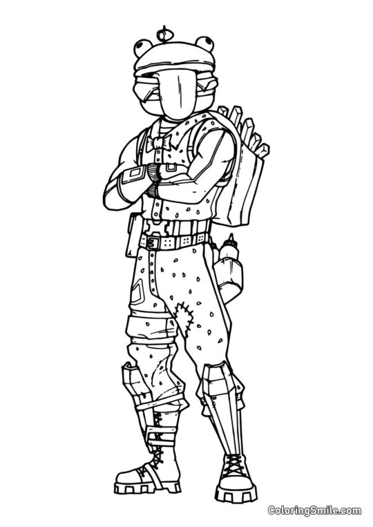 Fortnite Durr Burger Fortnite Durr Burger - Ausmalbild