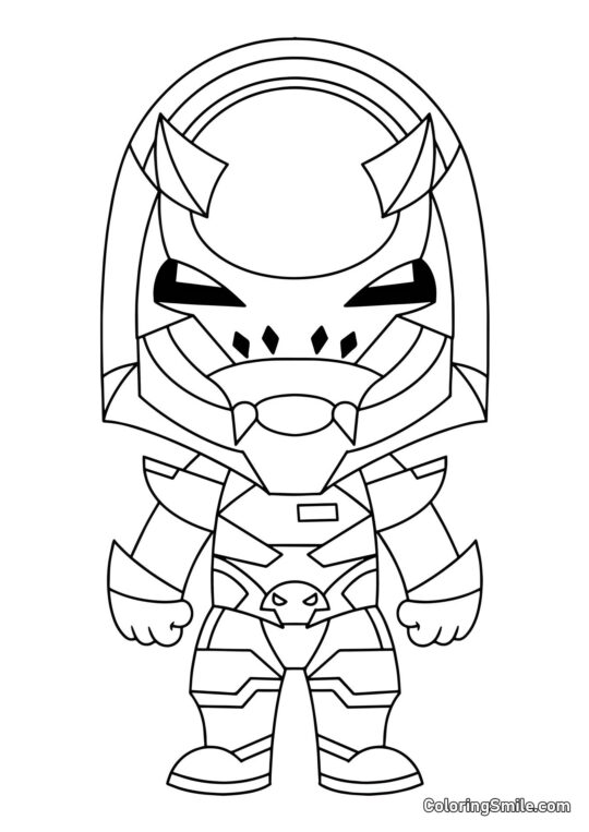 Fortnite Chibi Vendetta Fortnite Chibi Vendetta - Ausmalbild