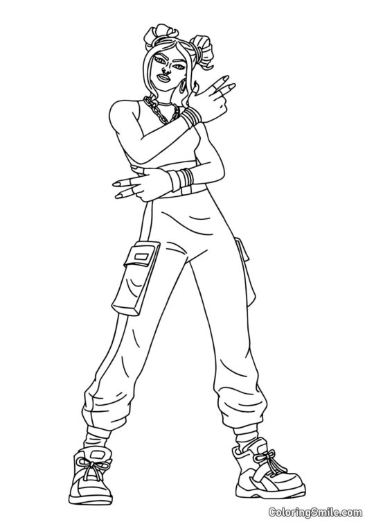 Fortnite Bling Fortnite Bling - Ausmalbild