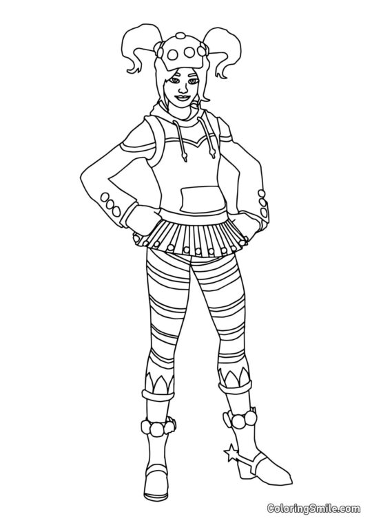 Fortnite Marzipan Fortnite Marzipan - Ausmalbild