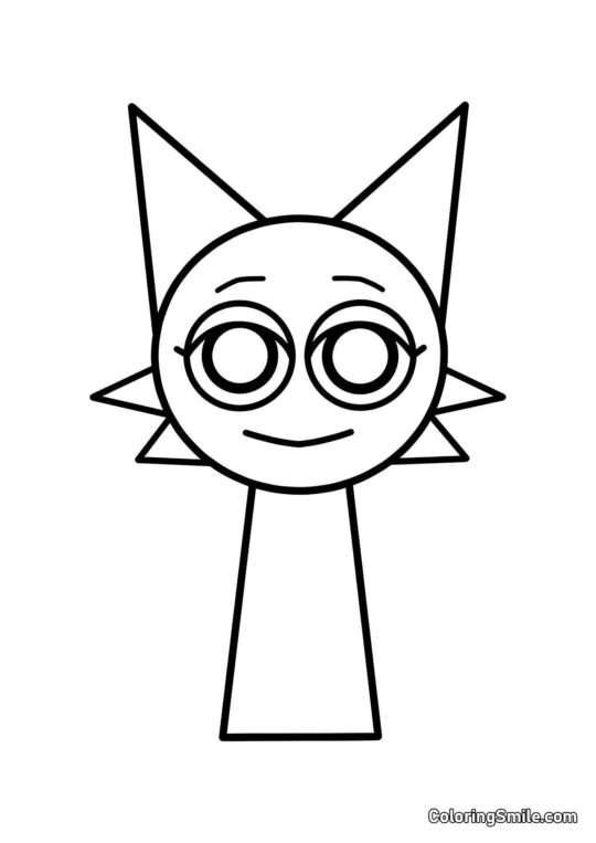 Sprunk Venda - Ausmalbild