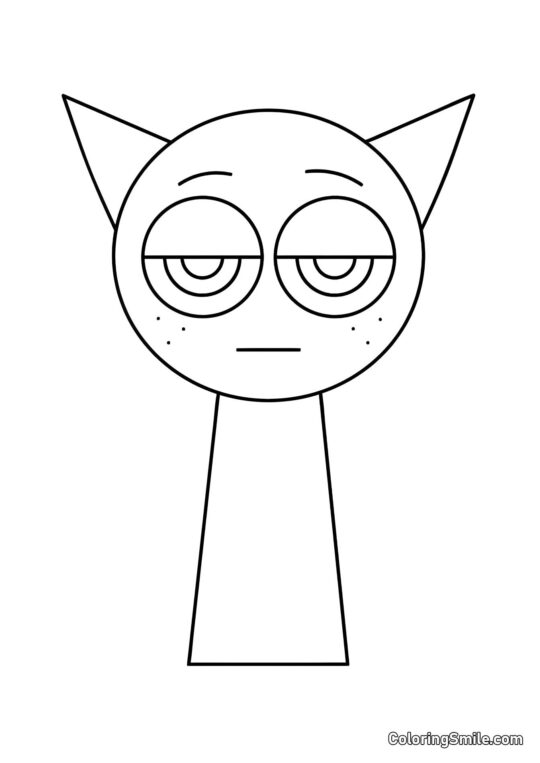 Sprunk Grau - Ausmalbild