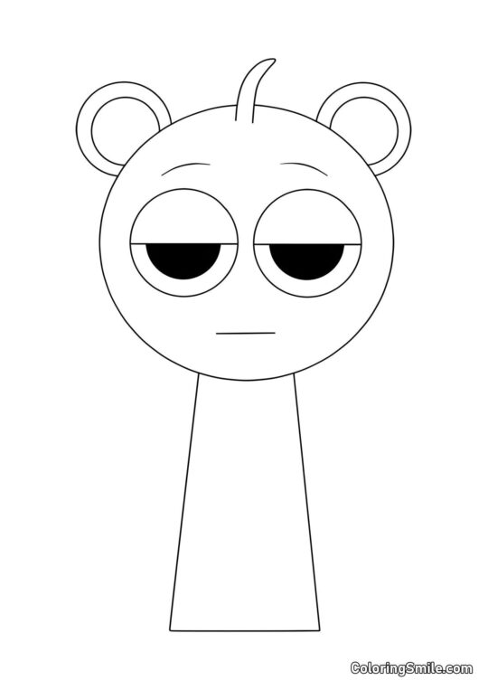 Sprunk Himmel - Ausmalbild